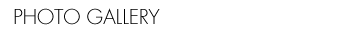 PHOTO GALLERY - フォトギャラリー